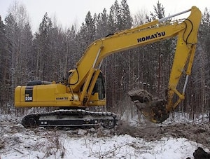 Аренда экскаватора KOMATSU PC220  