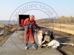 Устройство покрытий и швов на объекте: «Капитальный ремонт автомобильной дороги Н-11355, Тростино-Ельня»  