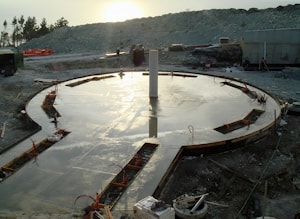 Декоративная бетонная площадка, «Винный завод «Кантина» г. Геленджик