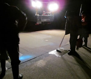 Гидрофобизация бетонных покрытий аэродромов